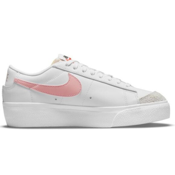 Nike Shoes - Nike Blazer Low Platform Womens White Pink Glaze Shoe DJ0292-103